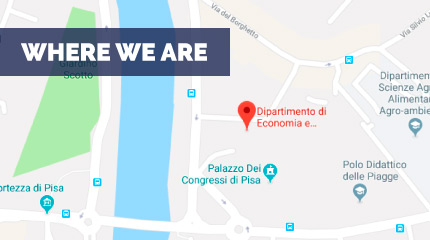 Where We Are Department Economics Pisa