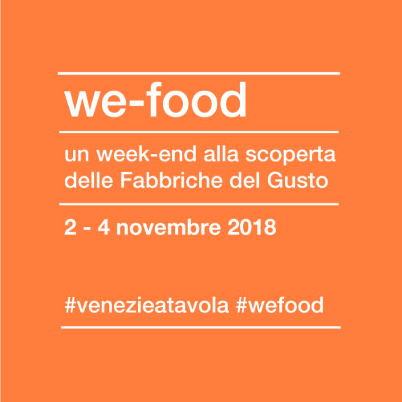 We Food Venezia 2018