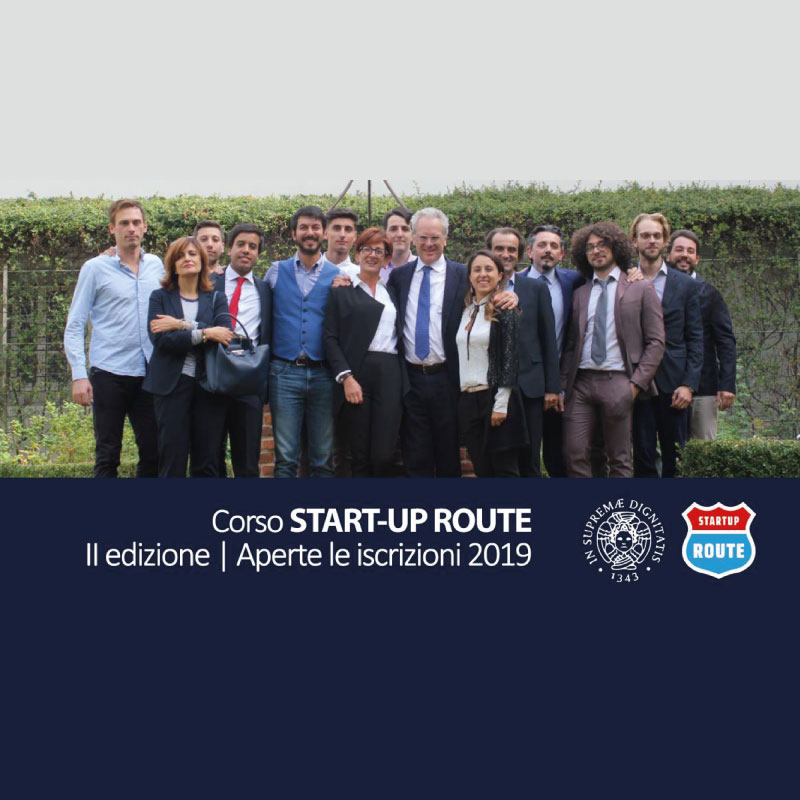 Corso Startup Route II Edizione 2019