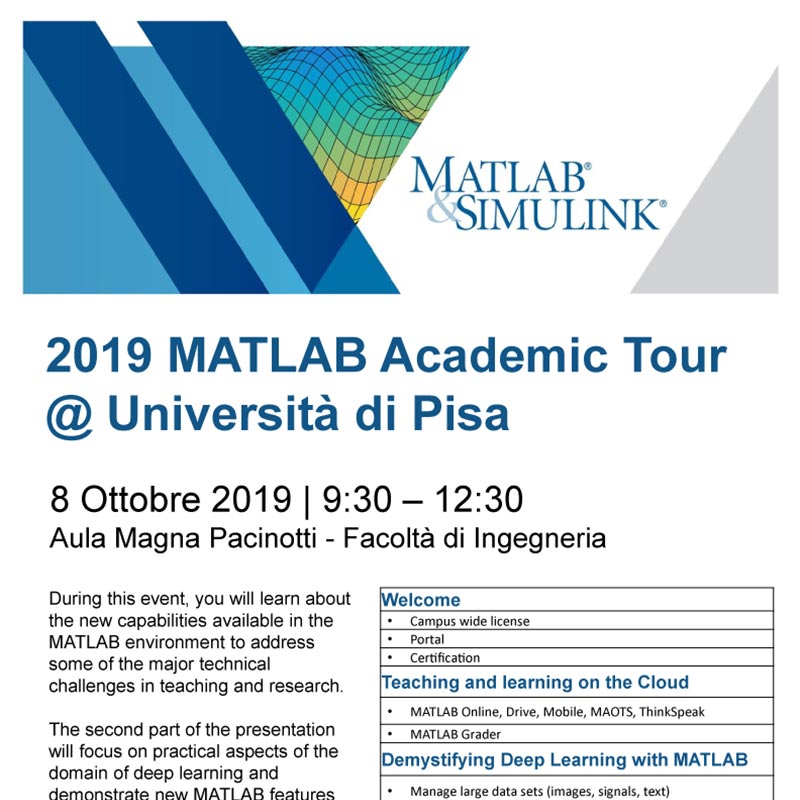 Evento Matlab Pisa