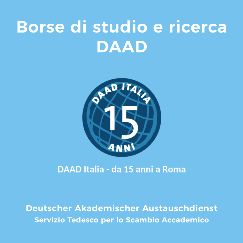 Borse Di Studio e Ricerca DAAD 2019