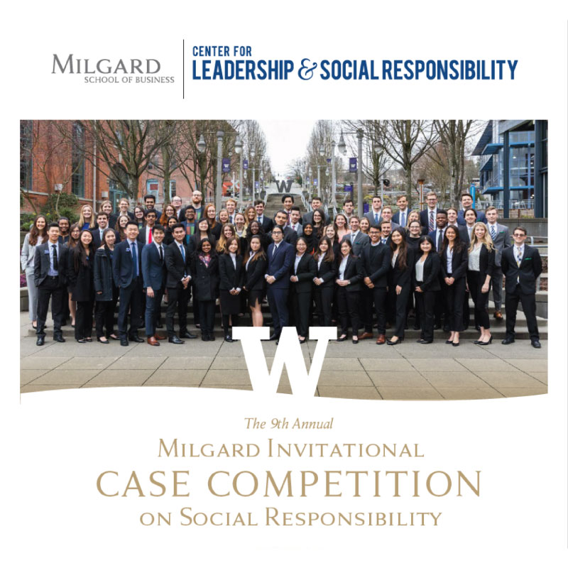 Bando di selezione per la “Milgard Invitation Case Competition on Social Responsibility” – a.a. 2021/22