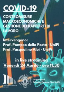 COVID-19: contromisure macroeconomiche e gestione dei rapporti di lavoro 24/04/2020