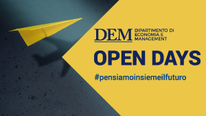 Open Days Economia Pisa