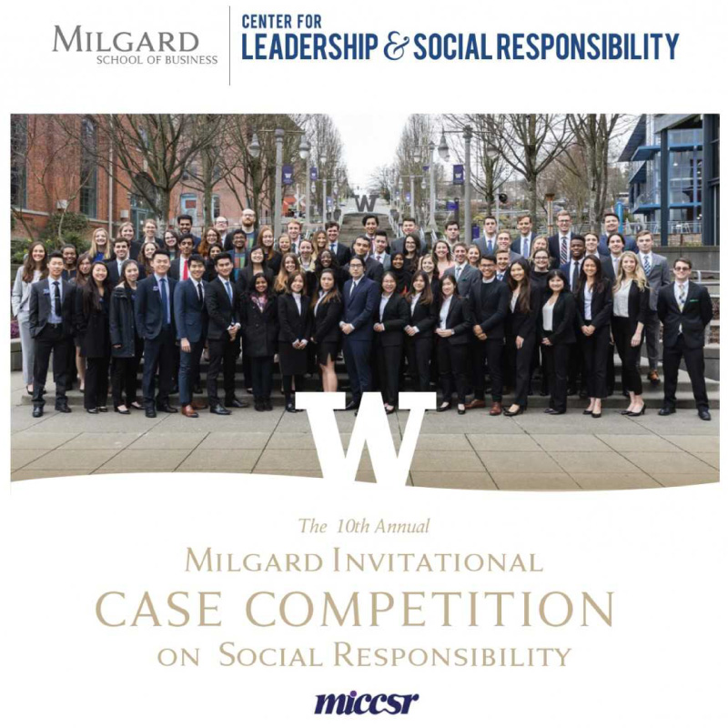 Milgard Case Competition On Social Responsibility 2020 2021