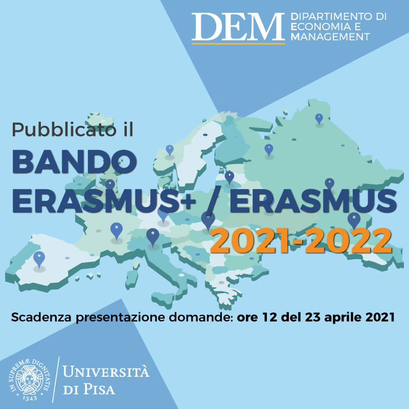 Bando Erasmus 2021 2022