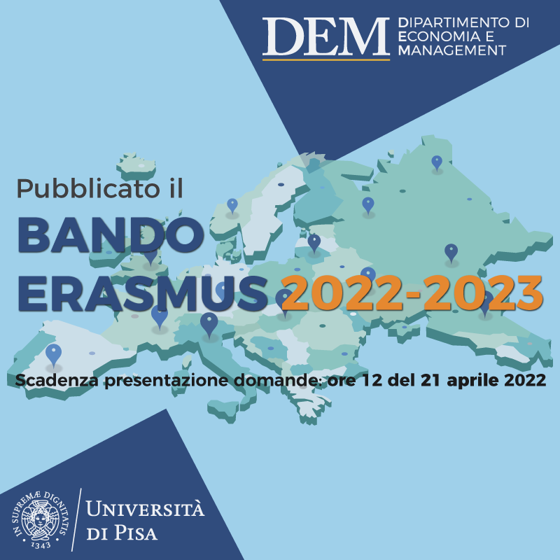 Bando Erasmus 2022 2023