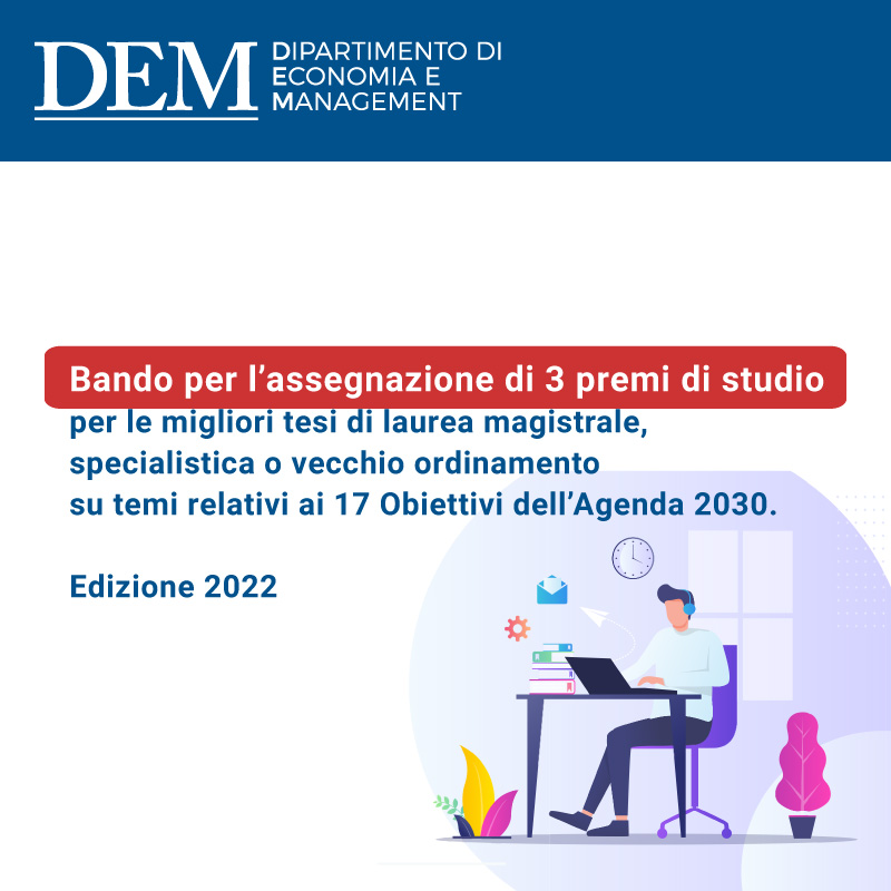 Bando Premi Di Laurea Agenda 2030