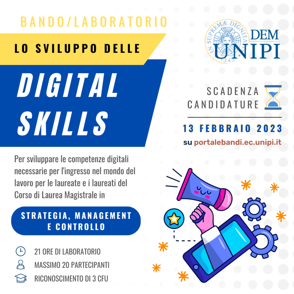 bando laboratorio digital skills 2022-2023