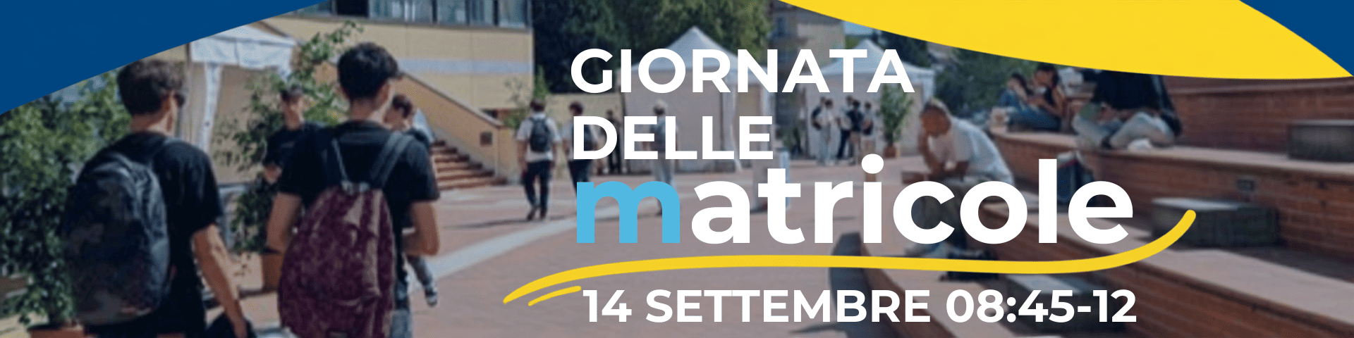 Accoglienza matricole DEM 2026 Accoglienza matricole DEM 2026